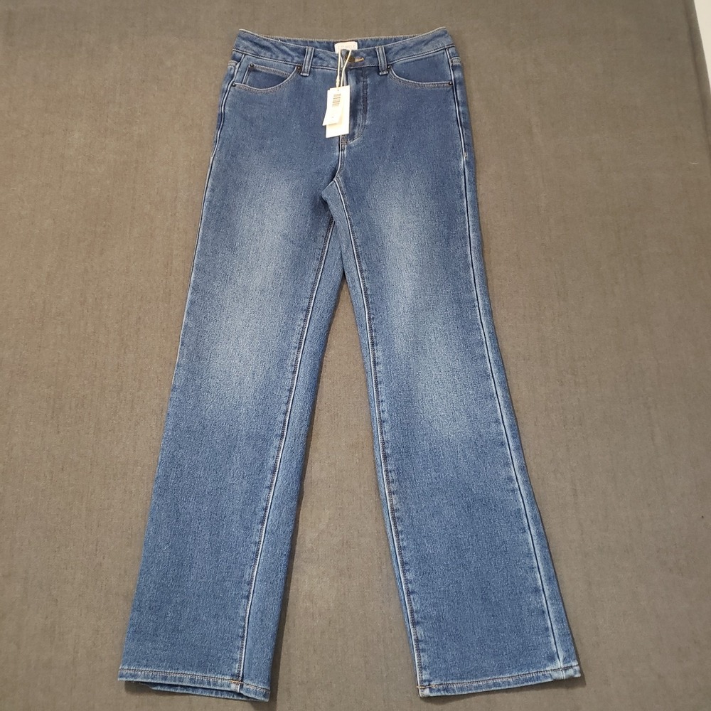 Z Supply Val Straight Leg Jeans Vintage Indigo Stretch 26